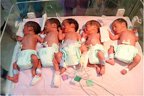  Family of quintuplets to benefit from continuous welfare services