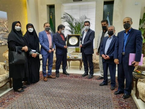 گزارش تصویری | دیدار مدیرکل و معاونین بهزیستی خراسان رضوی با شهردار مشهد