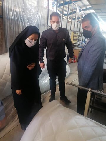 گزارش تصویری | بازدید از طرح کارفرمایی در شهرک صنعتی شیراز