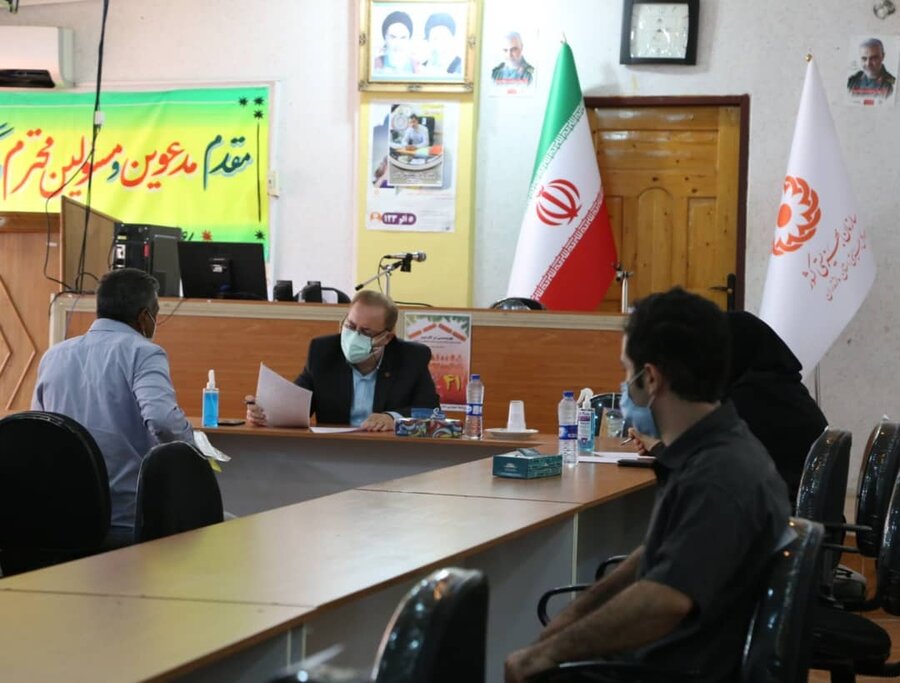 ملاقات مردمی مدیرکل بهزیستی مازندران در شهرستان تنکابن برگزار شد
