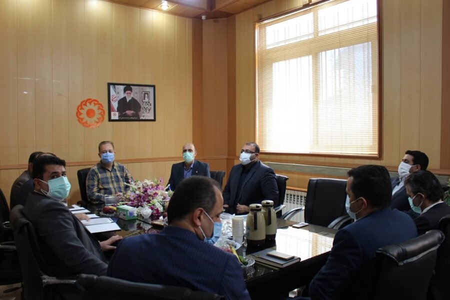حضور مدیرکل بهزیستی مازندران در جلسه شورای رفاه شهرستان نور