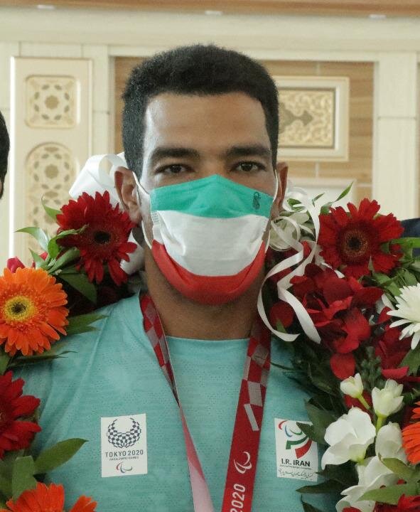 «سعید افروز» قهرمان پارالمپیک توکیو به کرمان بازگشت
