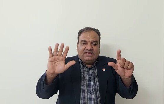 دکتر ولی‌اله نصر، هفته جهانی ناشنوایان را به زبان اشاره تبریک گفت