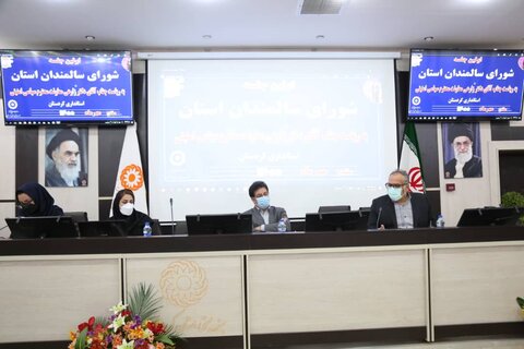 اولین جلسه شورای ساماندهی سالمندان استان