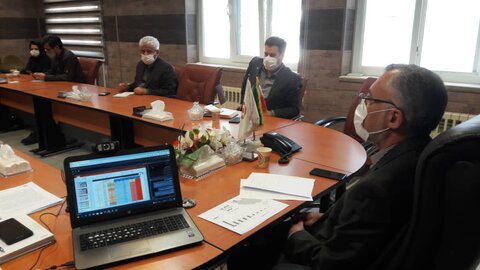 اردبیل - حضور مدیرکل و معاونین تخصصی بهزیستی استان اردبیل در جلسه ی ویدئوکنفرانس کشوری در خصوص مراکز + زندگی
