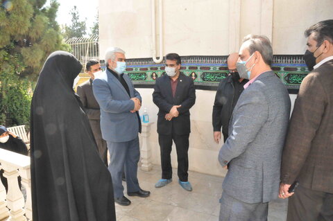 بازدید مدیران بهزیستی و دادستانی مشهد از خانه سالمندان ایثار