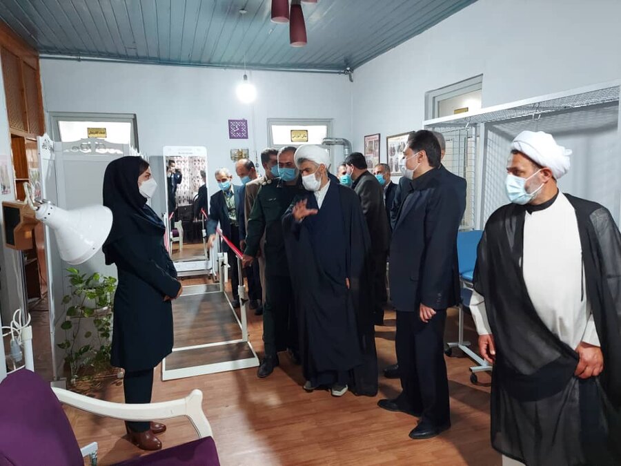 افتتاح مرکز جامع توانبخشی روزانه سالمندان (خانه خورشید)  در شهرستان سیاهکل