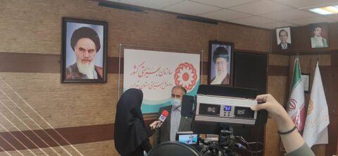 نشست خبری معاون توانبخشی بهزیستی استان تهران به مناسبت روز جهانی عصای سفید