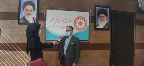 نشست خبری معاون توانبخشی بهزیستی استان تهران به مناسبت روز جهانی عصای سفید