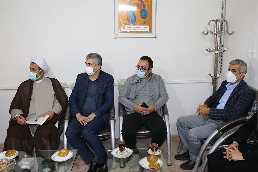 دیدار دکتر حسین نحوی نژاد با همکاران اداره بهزیستی شهرستان املش