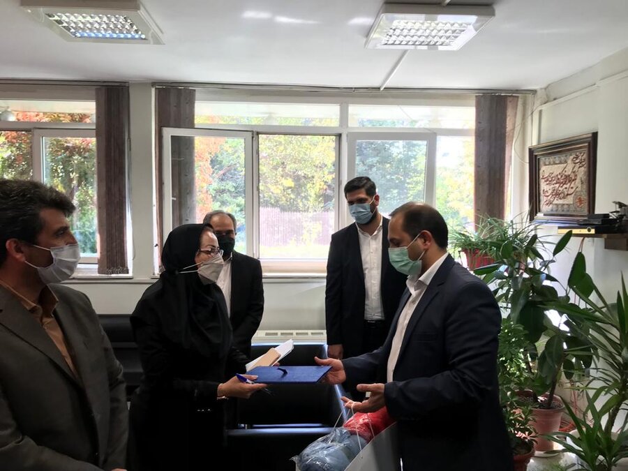 شمیرانات| نشست مشترک مدیر بهزیستی با شهردار منطقه 3 تهران