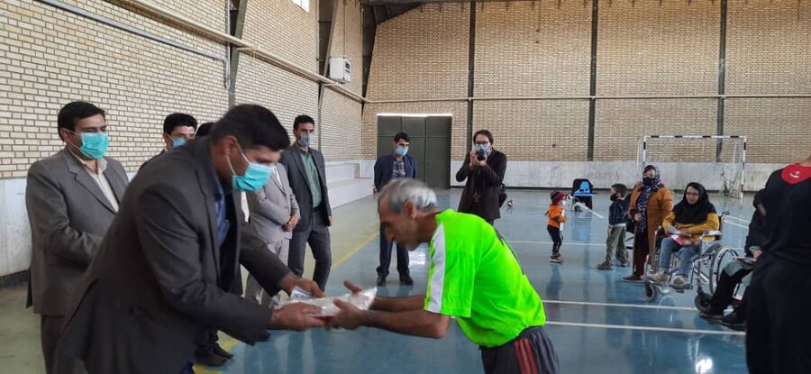 برگزاری جشنواره مسابقات جانبازان و معلولین شهرستان فاروج