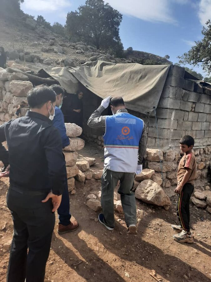 بازدید مدیر کل پدافند غیرعامل و مدیریت بحران سازمان بهزیستی کشور از مناطق زلزله زده اندیکا