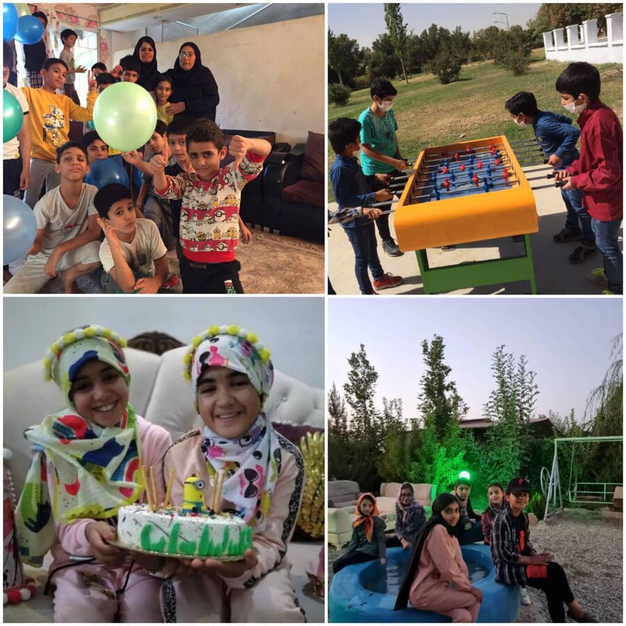 ￼ نظرآباد | برگزاری جشنی با شعار حال خوش کودکی، رنگ خوش زندگی 