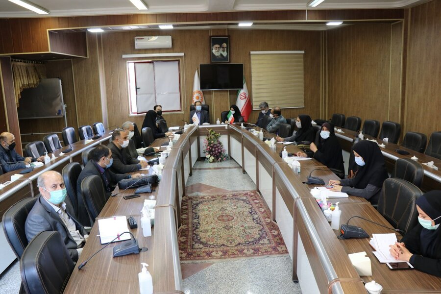 برگزاری جلسه کمیته فرهنگی و پیشگیری از اعتیاد شورای هماهنگی مبارزه با مواد مخدر در بهزیستی آذربایجان غربی