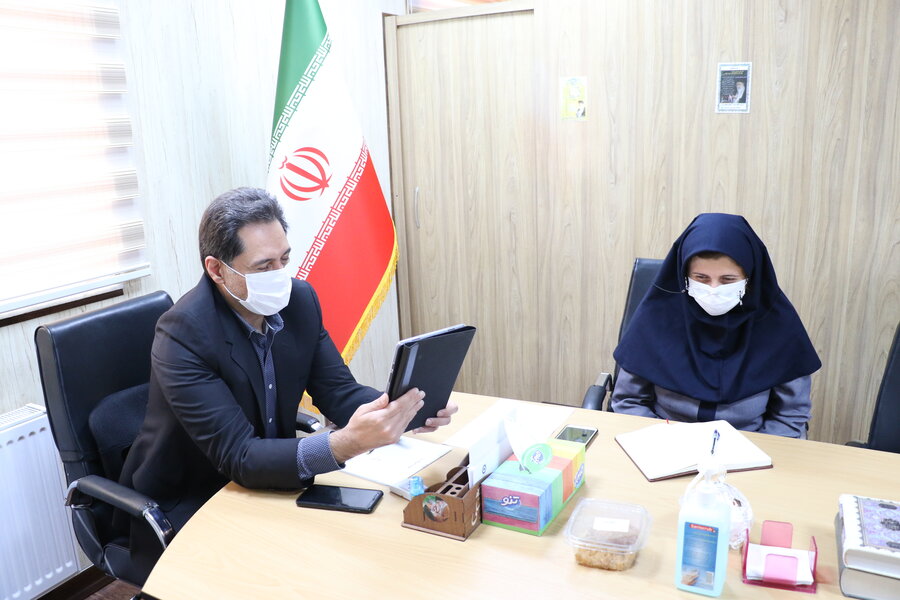 بازدید روزانه آنلاین مدیرکل بهزیستی استان گیلان از مراکز تحت نظارت