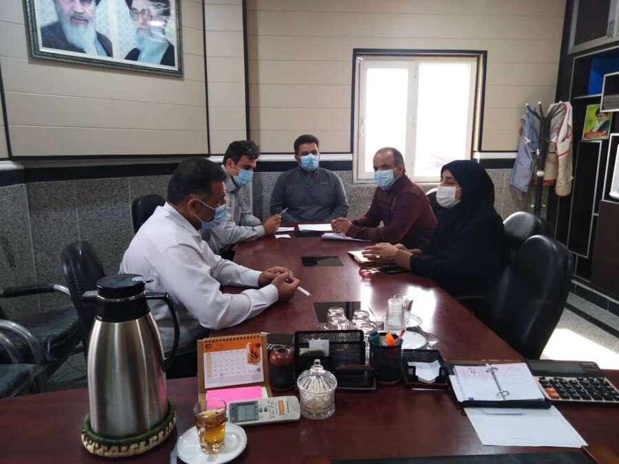 تنگستان|نشست هم اندیشی  بهزیستی با بنیاد مسکن شهرستان تنگستان برگزار شد
