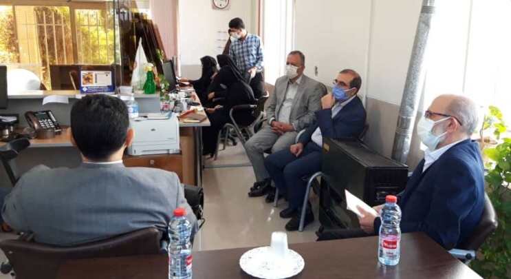 حضور بازرسان دفتر ارزیابی عملکرد و پاسخگویی به شکایات کشور در  اصفهان