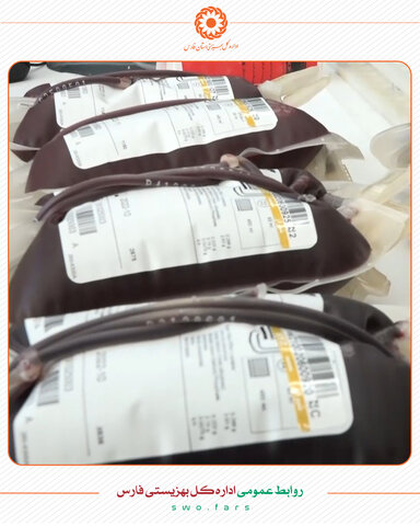 ببینید| به شکرانه سلامت، کارکنان بهزیستی فارس با اهدای خون زندگی می بخشند
