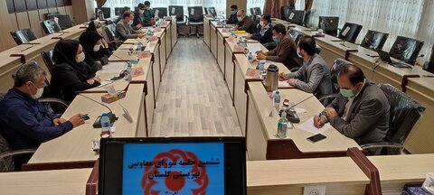 گزارش تصویری | ششمین جلسه شورای معاونین بهزیستی گلستان