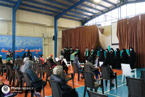 گزارش تصویری |  بازدید خادمین حرم مطهر رضوی از مرکز توانبخشی موسسه خیریه طوس مشهد