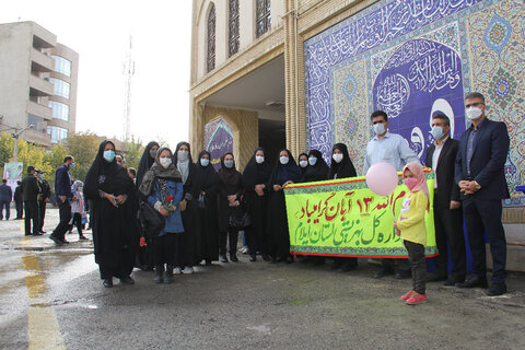 گزارش تصویری| حضور کارکنان اداره کل بهزیستی ایلام در اجتماع بزرگداشت یوم الله ۱۳ آبان