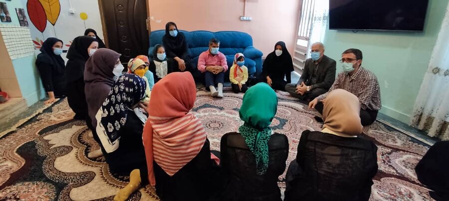  مدیرکل دفتر امور کودکان و نوجوانان سازمان بهزیستی کشور از مراکز شبه خانواده استان بوشهر بازدید کرد