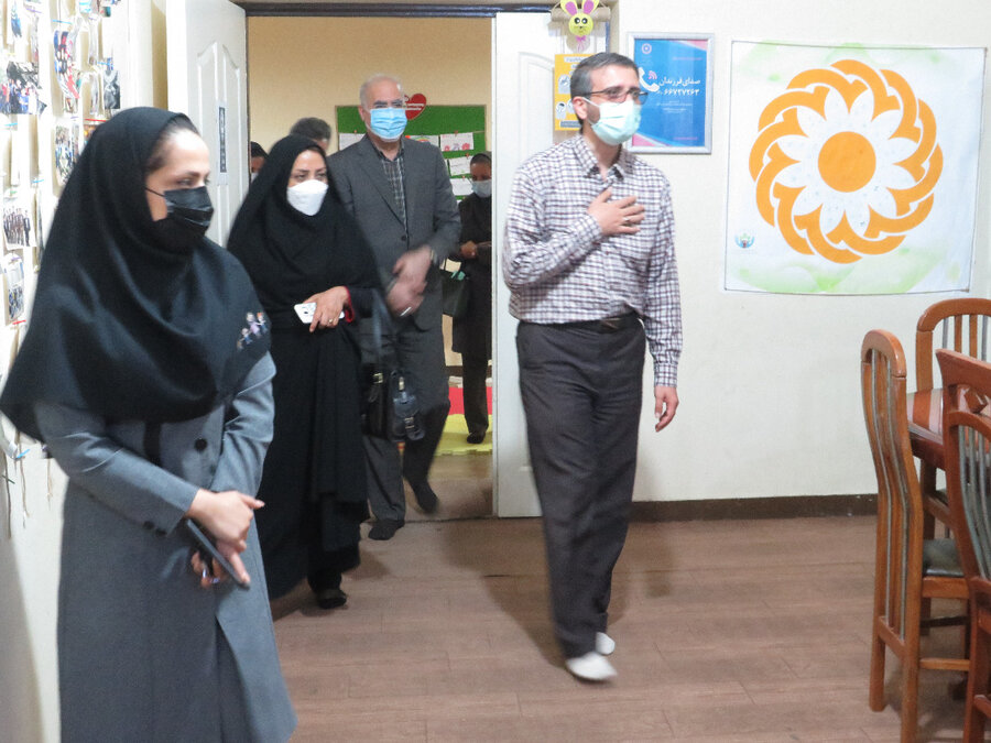 بازدید  مدیرکل دفتر امور کودکان و نوجوانان سازمان بهزیستی کشور از مراکز شبه خانواده استان بوشهر