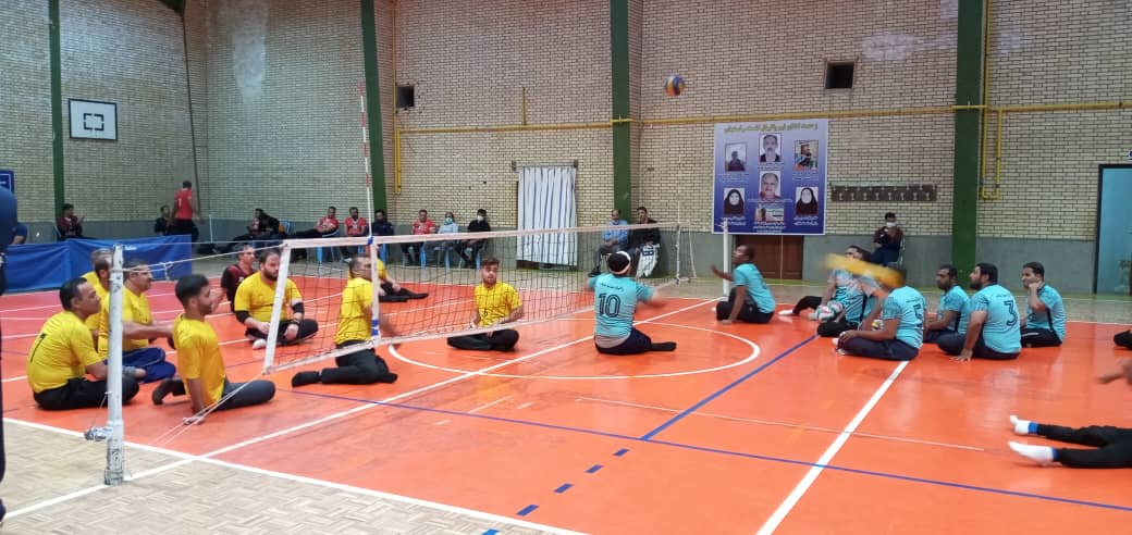 صعود تیم والیبال نشسته افراد دارای معلولیت رفسنجان در مسابقات لیگ منطقه ای