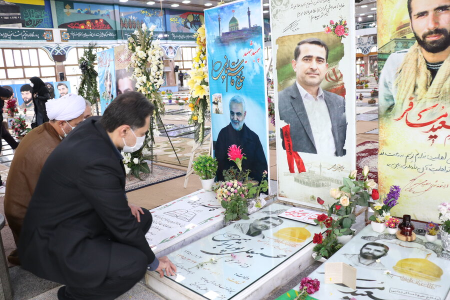 تجدید میثاق با آرمانهای شهدای انقلاب اسلامی به مناسبت گرامیداشت هفته بسیج