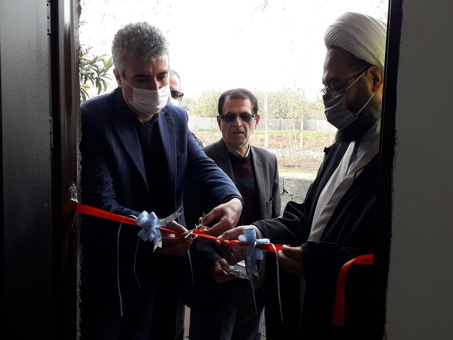 افتتاح یک واحد مسکونی در شهر شلمان شهرستان لنگرود