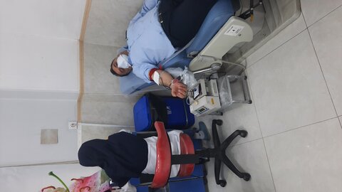 گزارش تصویری | اهدا خون توسط کارکنان بهزیستی خوزستان