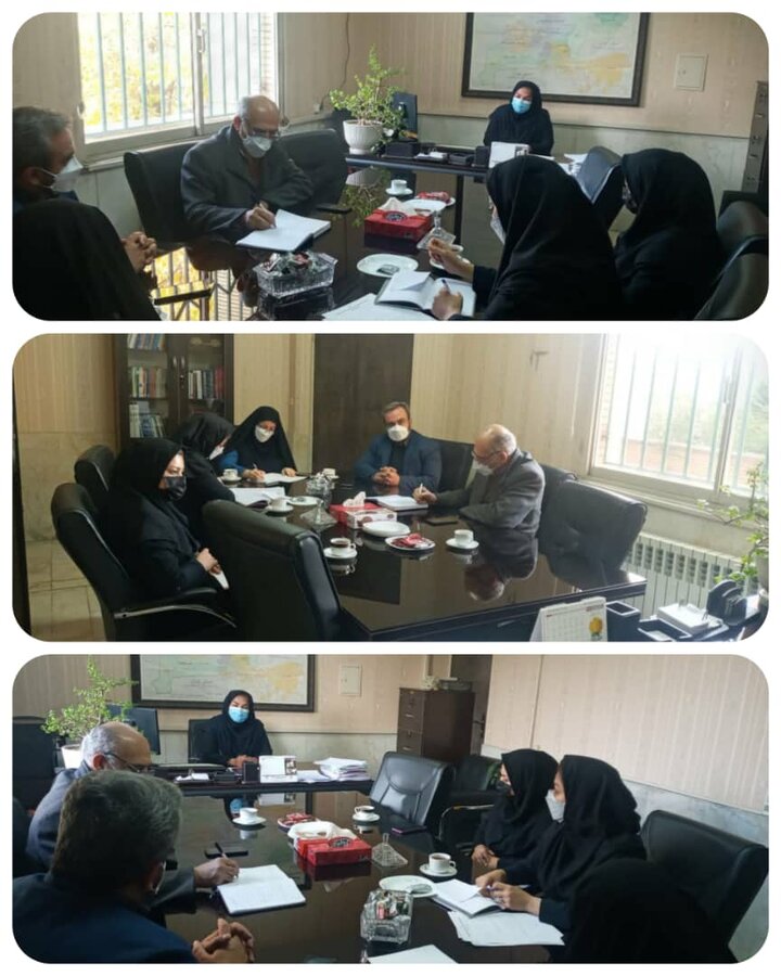 جلسه هم اندیشی اداره کل بهزیستی  البرز و کمیته امداد امام خمینی (ره) برگزار شد
