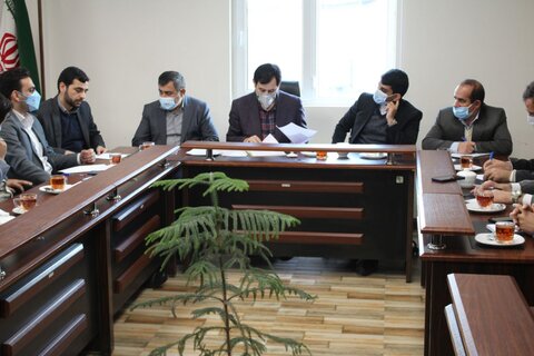 جلسه کارآموزان قضایی دادگستری با مدیرکل بهزیستی استان البرز