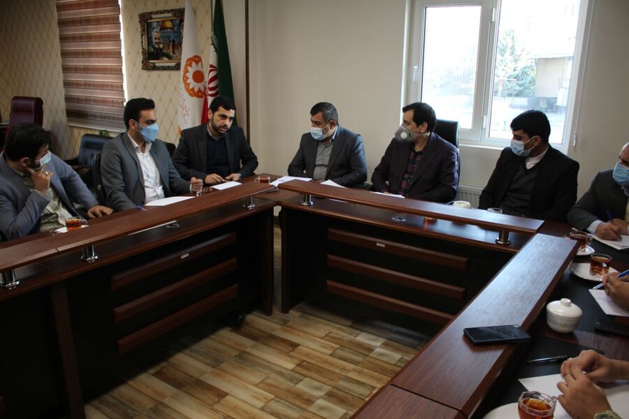 جلسه کارآموزان قضایی دادگستری با مدیرکل بهزیستی استان البرز جهت آشنایی با فعالیت های سازمان بهزیستی
