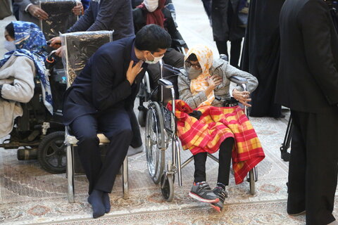 تجدید میثاق با آرمان های امام(ره) به مناسبت هفته افراد دارای معلولیت