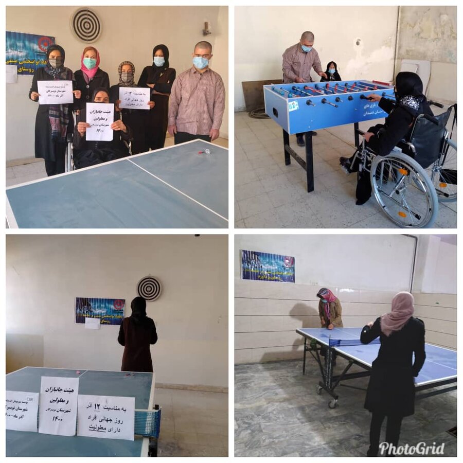 تویسرکان | برگزاری مسابقات ورزشی در روستاها به مناسبت گرامیداشت هفته معلولین