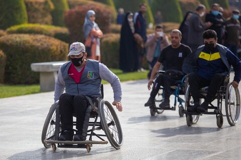 گزارش تصویری| برگزاری جشنواره مسابقات ورزشی افراد دارای معلولیت در میدان نقش‌جهان اصفهان