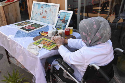 گزارش تصویری | نمایشگاه توانمندی های افراد دارای معلولیت