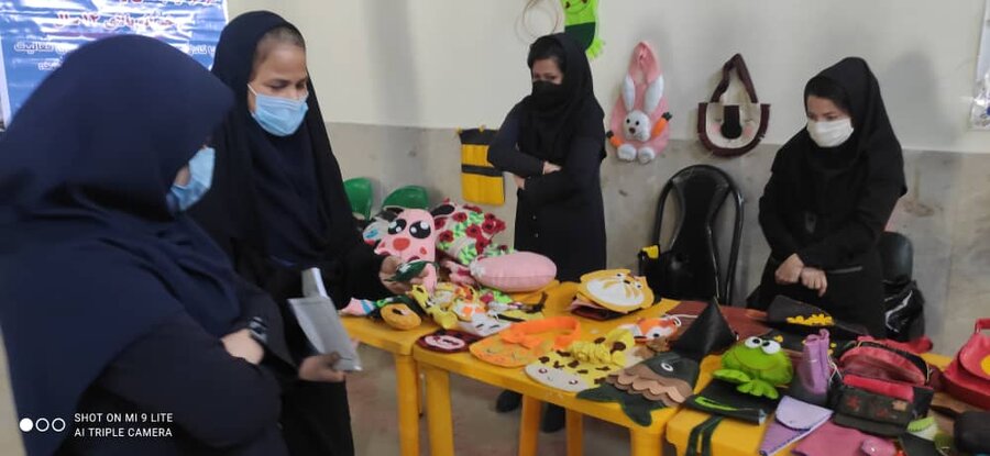 نمایشگاه توانمندیهای معلولان در دزفول