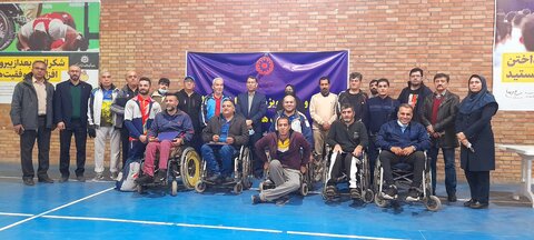 مسابقات ورزشی معلولین گلستان برگزار شد