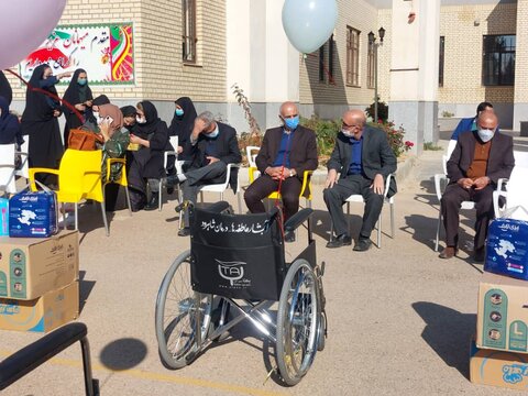 گزارش تصویری/اهدای ۳۵ عدد ویلچر به افراد دارای معلولیت