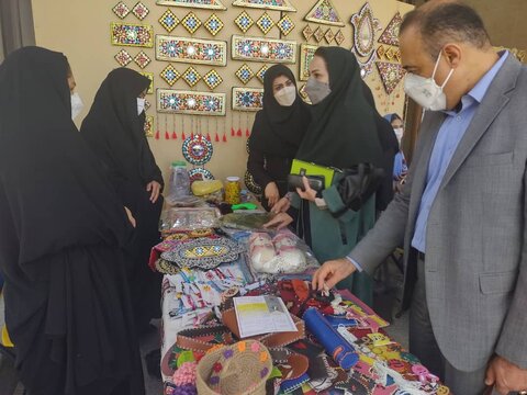 گزارش تصویری- نمایشگاه تولیدات مراکز توانبخشی معلولین شهرستان زاهدان