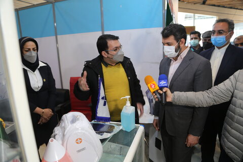 بازدید وزیر رفاه از ششمین نمایشگاه تخصصی تجهیزات توانبخشی