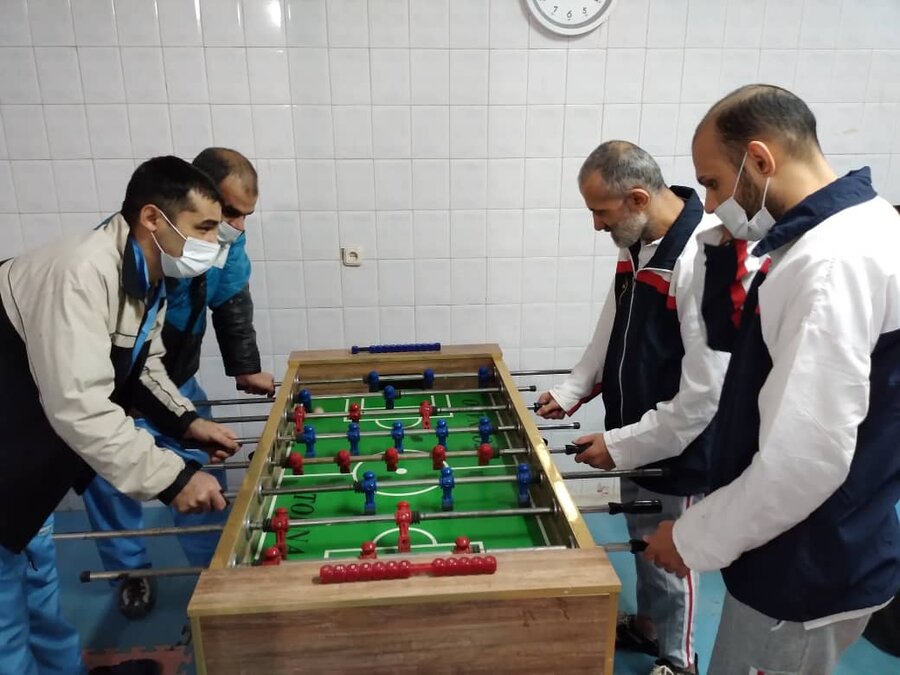 اسلامشهر| برگزاری مسابقات ورزشی میان افراد دارای معلولیت