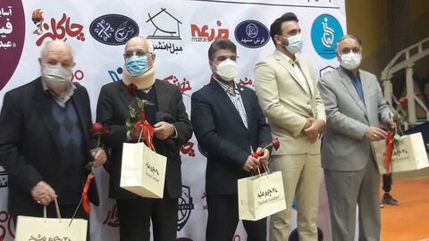 مسابقه خیریه تیم یاران خداداد عزیزی و تیم ستارگان آسایشگاه معلولین شهید فیاض بخش مشهد