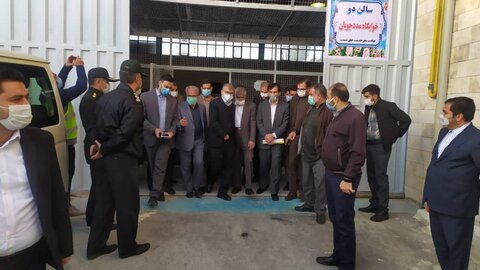 استاندار جدید البرز از مرکز ماده ۱۶ تحت نظارت بهزیستی البرز بازدید کرد