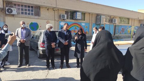 بازدید اعضای شورای شهر زاهدان از مراکز نگهداری معلولین شهرستان زاهدان