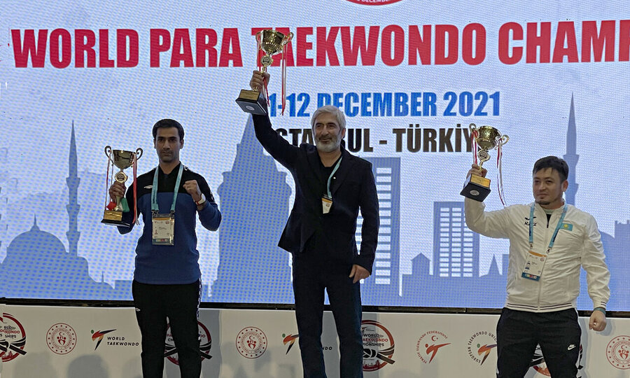 Iran ranks 2nd in Men’s World Para Taekwondo Championships(Turkey)2021