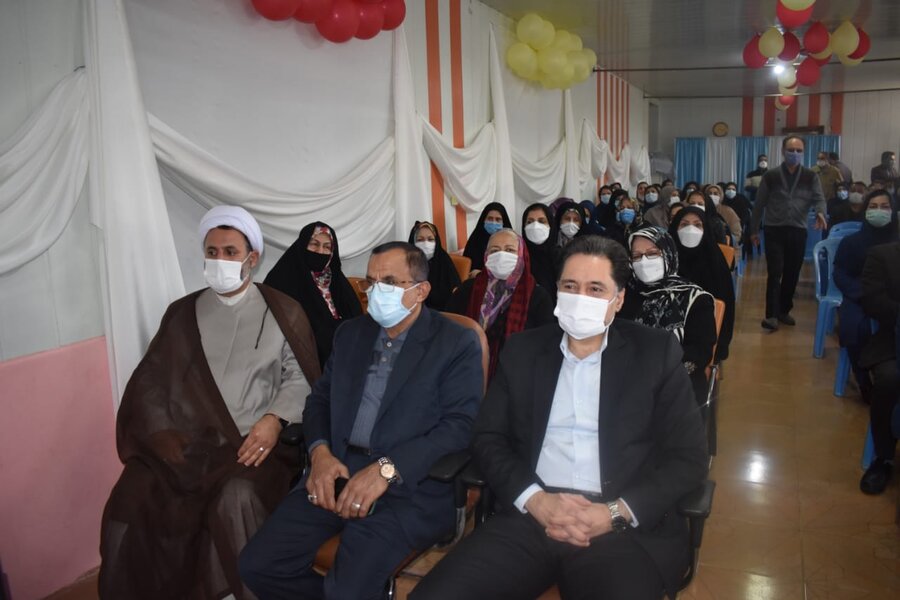 برگزاری جشن روز پرستار در آسایشگاه سالمندان و معلولین رشت